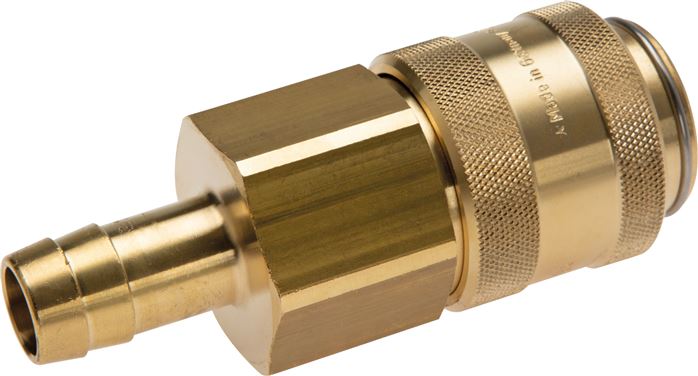 Schnellkupplung (NW19) 19 (3/4")mm Schlauch, Messing