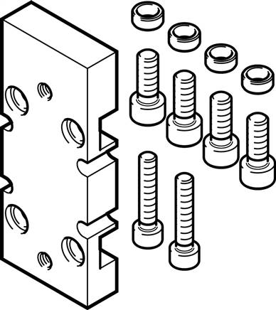 FESTO DHAA-G-H2-16-B11-25 (1279797) Adapterbausatz