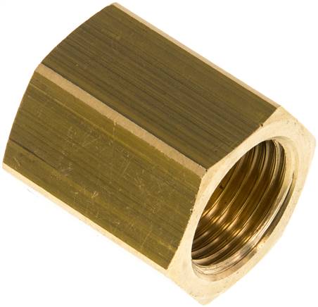 Muffe G 1/2"-G 1/2", Messing