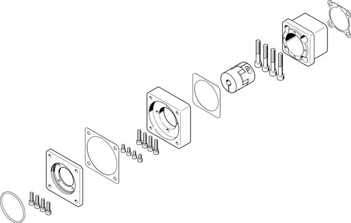 FESTO EAMM-A-D50-60G-S1 (2734290) Axialbausatz