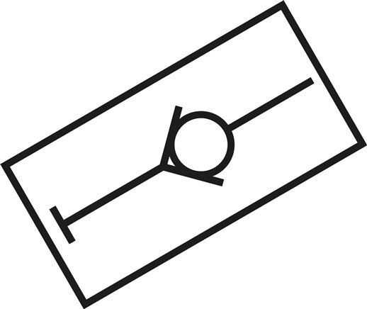 Steckanschluss, selbstabsperrend R 1/8"-8mm, IQS-Standard