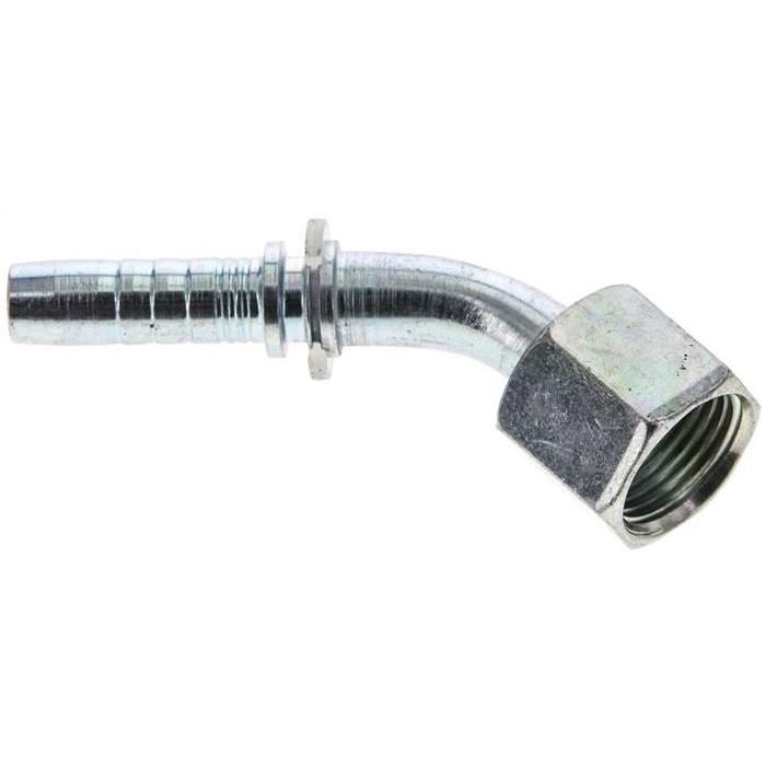 Pressanschluss DKJ (45°), UNF 3/4"-16, DN 10
