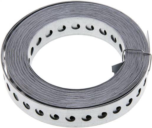 FISCHER Lochband 25mm, 10 mtr., Stahl verzinkt