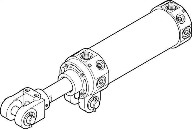 FESTO DWC-50-75-Y-AB (558098) Gelenkzylinder