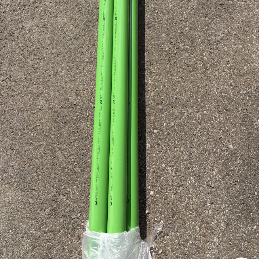 Tubo AIRnet in alluminio D50 lunghezza 5,7 m