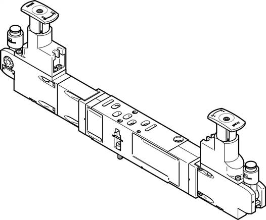 FESTO VABF-S4-1-R4C2-C-6E (560770) Reglerplatte