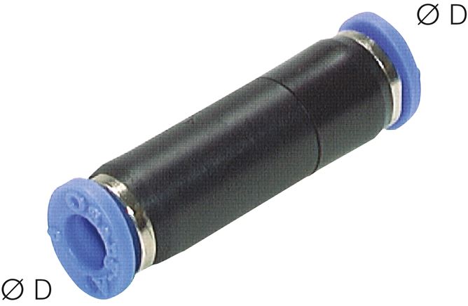 Steckanschluss-Rückschlagventil 10mm, IQS-Standard