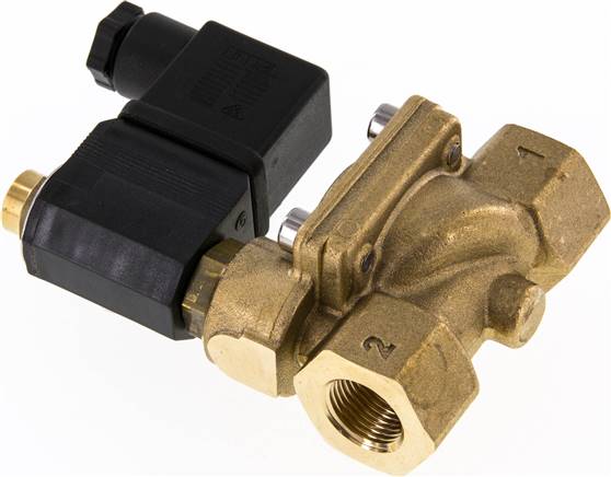 2/2-Wege Magnetventil G 3/8" stromlos geöffnet (NO),EPDM 230V