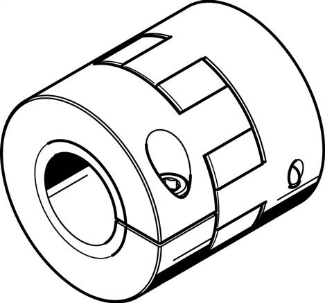 FESTO EAMC-56-58-19-25 (558315) Kupplung