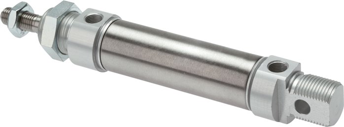 ISO 6432-Zylinder, doppeltwirkend, Kolben 10mm,Hub 100mm