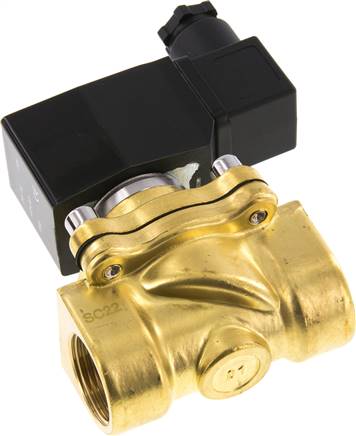 2/2-Wege MS-Magnetventil 24V=, G 3/4", 0-6/10 (DC/AC) bar, NC