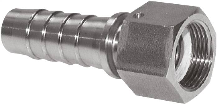 Schlauchtülle, DIN EN 14423 G 1/2"-13x25mm, Stahl verzinkt