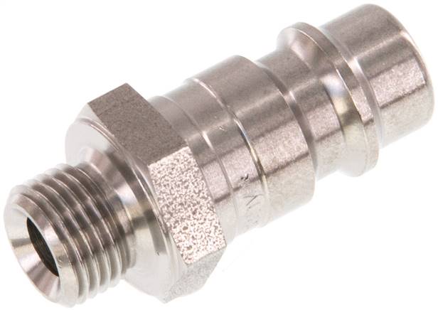 Kupplungsstecker (NW7,2) G 1/8"(AG), Edelstahl