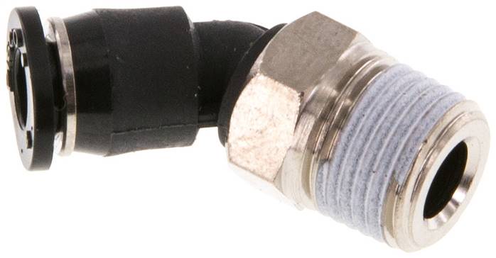 45°-Steckanschluss R 1/8"-4mm, IQS-Mini