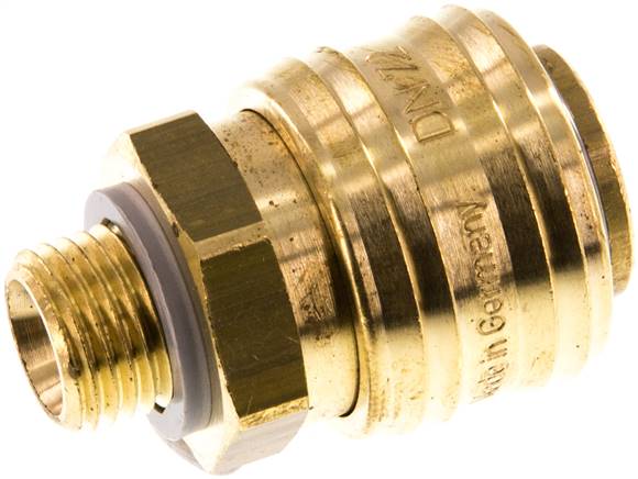 Schnellkupplung (NW7,2) G 1/4"(AG), Messing