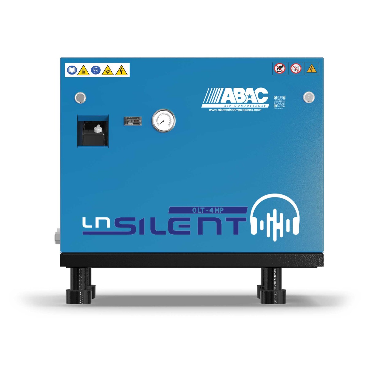 ABAC geräuscharmer Kompressor LN1 B5900 T5,5 5,5HP