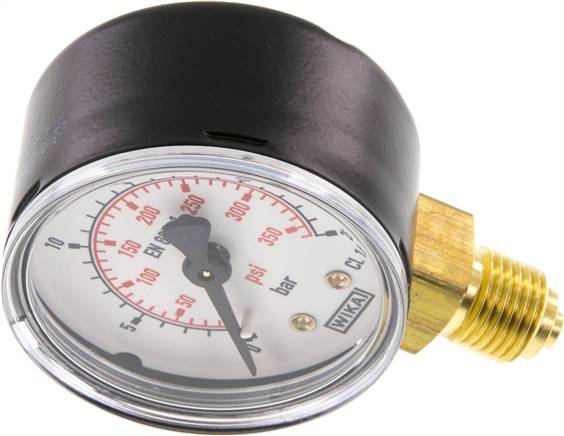 Manometer senkrecht (ST/Ms), 50mm, 0 - 25 bar, G 1/4"