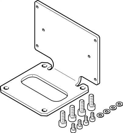 FESTO HMVW-SPC-3 (566882) Befestigungsbausatz