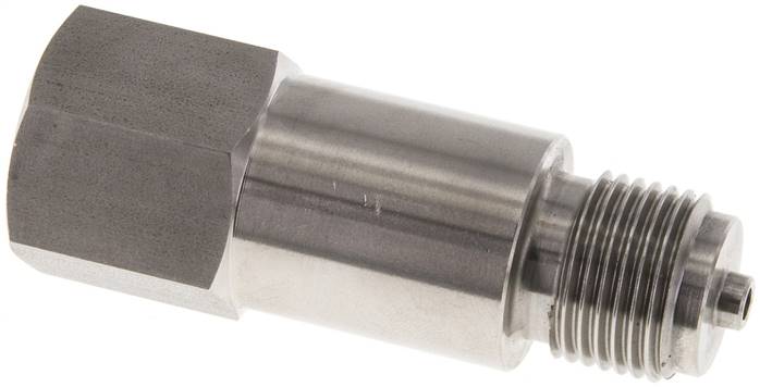 Mano.-Zwischenstück G 1/2"(AG)-G 1/2"(IG), 1.4571, 400 bar