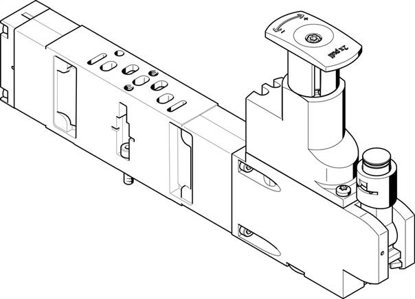 FESTO VABF-S3-2-R6C2-C-10 (546788) Reglerplatte
