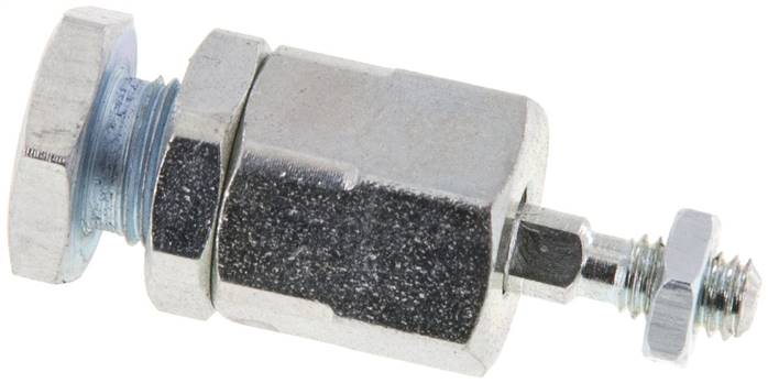 Flexokupplung M 4, Stahl verzinkt