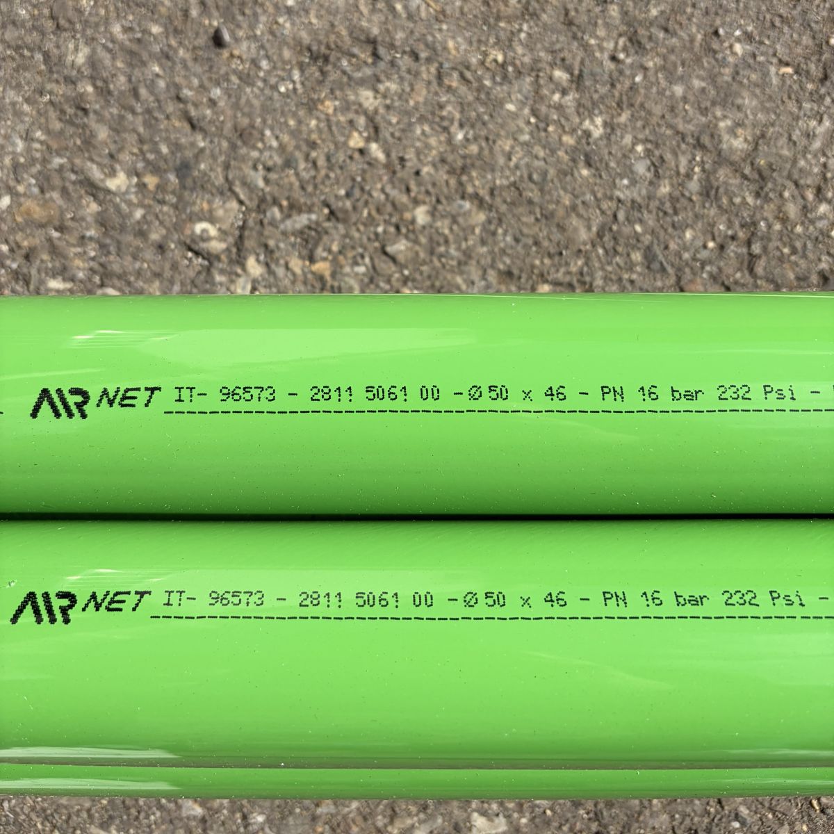 Tubo AIRnet in alluminio D50 lunghezza 5,7 m