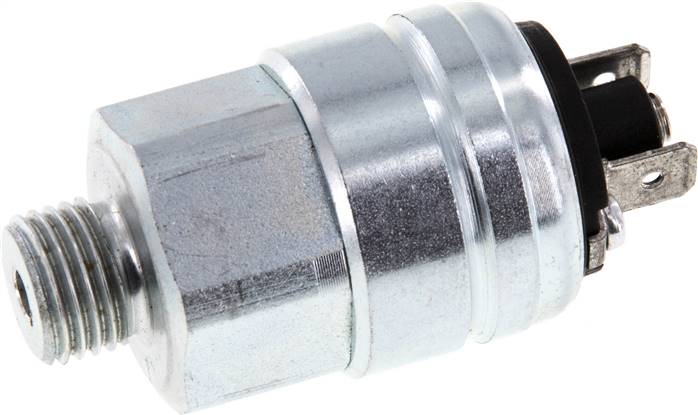 Druckschalter, Stahl verzinkt 100 - 350 bar (Schließer), G 1/4"