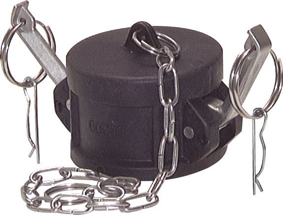 Kamlock-Verschlusskappe (DC) 2", Polypropylen