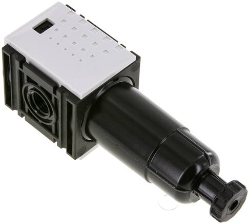 FUTURA Filter, G 1/4", Metallbehälter ohne Sichtrohr, Metallbehälter mit Sichtrohr