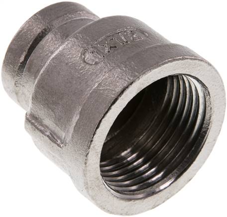 Rundmuffe Rp 1"-Rp 1/2", 1.4408