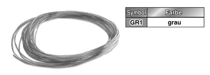 SMC TU1208GR1-100 SMC Polyurethan-Schlauch, grau