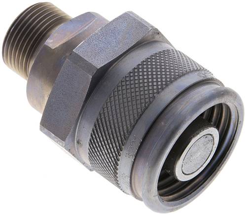 Hydraulik-Rohrleitungskupplung, Stecker Baugr.2, 14 S (M22x1,5)