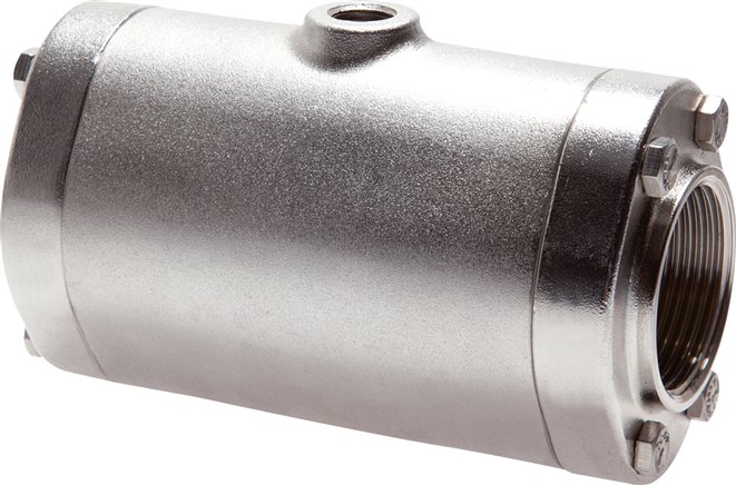 Quetschventil, G 3/4", Edelstahl Typ QVMC 34 ES