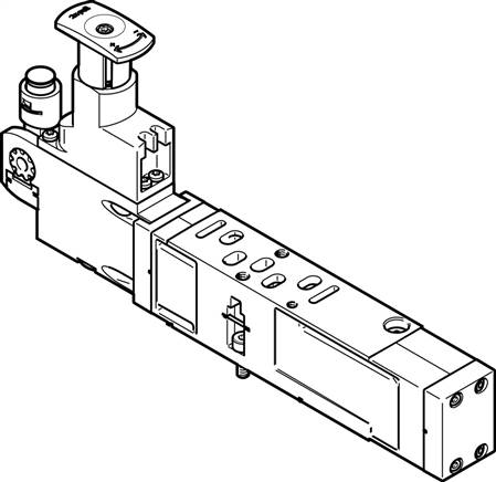 FESTO VABF-S4-1-R6C2-C-6 (546247) Reglerplatte