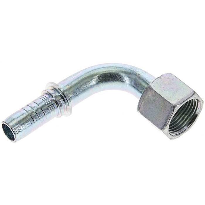 Pressanschluss DKJ (90°), UN 1-1/16"-12, DN 16