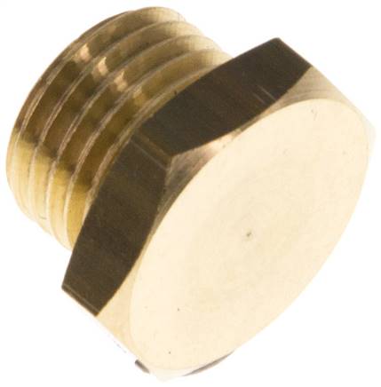 Verschlussstopfen Außenskt. G 1/4", Messing, Standard