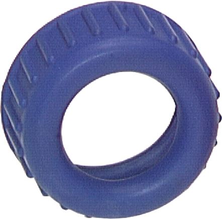 Manometer-Schutzkappe aus Gummi, 50mm, blau