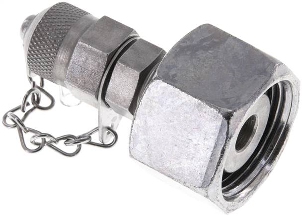 Messanschluss M16x2, 20 S-Dichtkegel, Stahl verzinkt