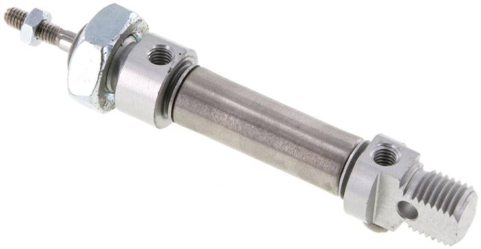 ISO 6432-Zylinder, doppeltwirkend, Kolben 10mm,Hub 10mm