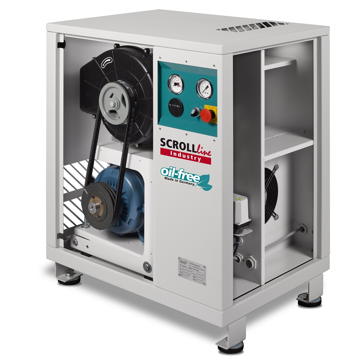 RENNER-Scrollkompressor Industry SL-NEO 2-2,2 I 8 bar -Ölfrei