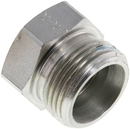 Verschlussverschraubung für Rohre 20 S (M30x2), Stahl verzinkt
