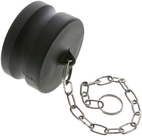 Kamlock-Verschlussstecker (DP) 3", Polypropylen