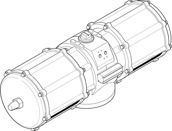 FESTO DAPS-8000-090-R-F25 (560855) Schwenkantrieb