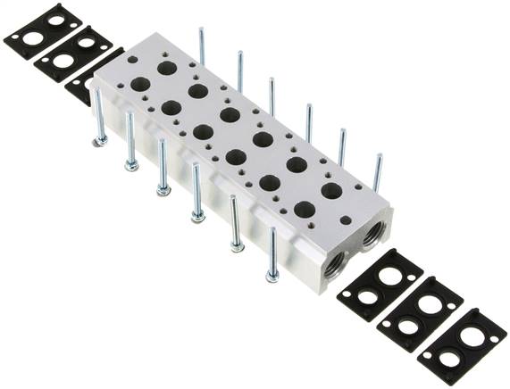 Reihenleiste (6-fach) für SF2000 (3/2-Wege)
