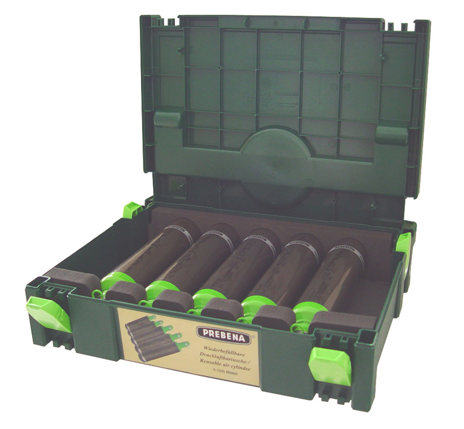 Prebena 5 Stück DL-Kartuschen im Systainer