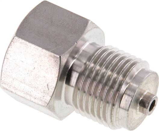 Manom.-Reduzierung G 1/2"(AG)-M 12x1,5(IG). 1.4571, 37mm