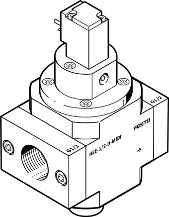 FESTO HEE-1/2-D-MIDI-110 (172945) Einschaltventil