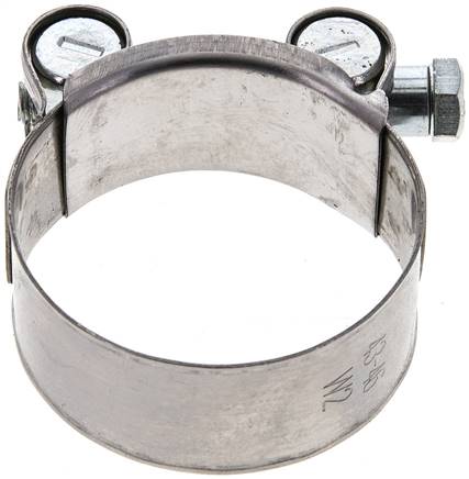20mm Eco-Gelenkbolzenschelle, 43 - 46mm, 1.4016 (W2)