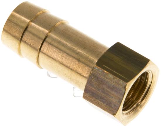 Aufschraub-Schlauchtülle G 1/4"-13 (1/2")mm, Messing