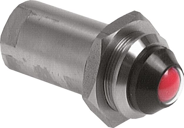 Edelstahl-Druckanzeige, rot/grün, G 1/8"